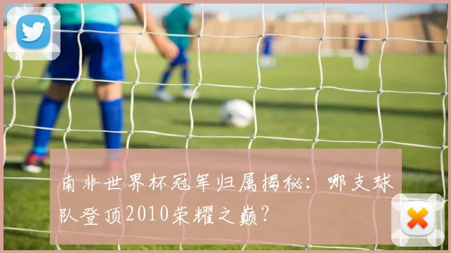 南非世界杯冠军归属揭秘：哪支球队登顶2010荣耀之巅？